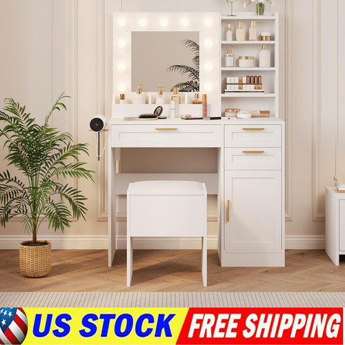 Makeup vanity with - 37",