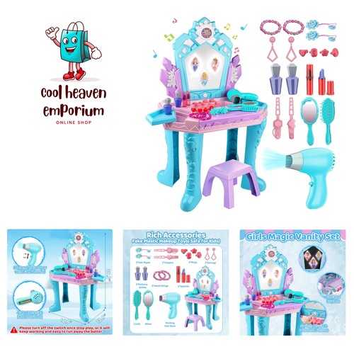 Toddler frozen vanity table - vanity,