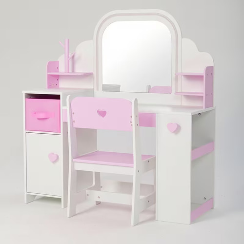 Kids vanity set with - set, lights