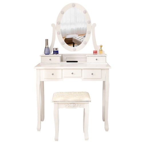 Vanity table set 5 - w/, drawers
