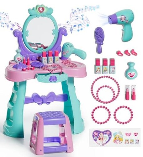 Kids vanity table and - vanity,