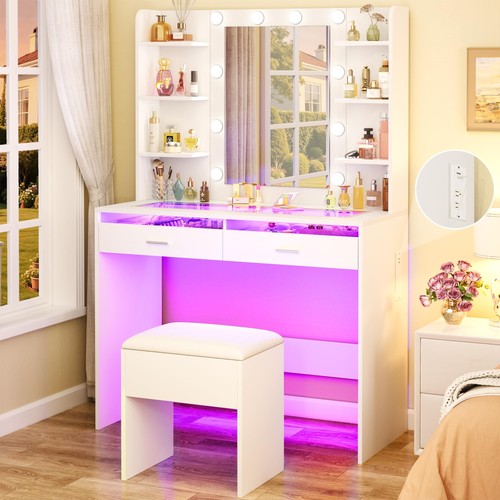 Makeup vanity desk - vanity,