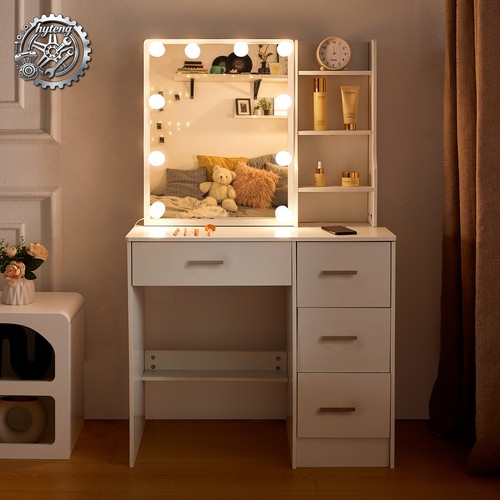 Vanity with mirror - vanity, led