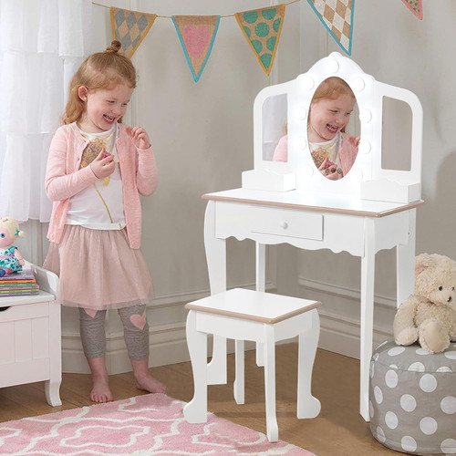 Kids vanity table set with - kids,