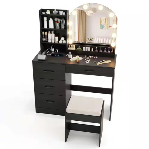 Piece black makeup - black,