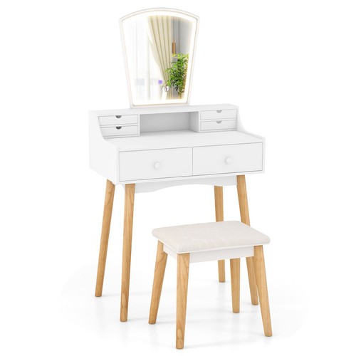 Vanity table set with - table,