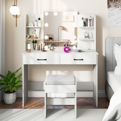 Set mirror and lights vanity - set,