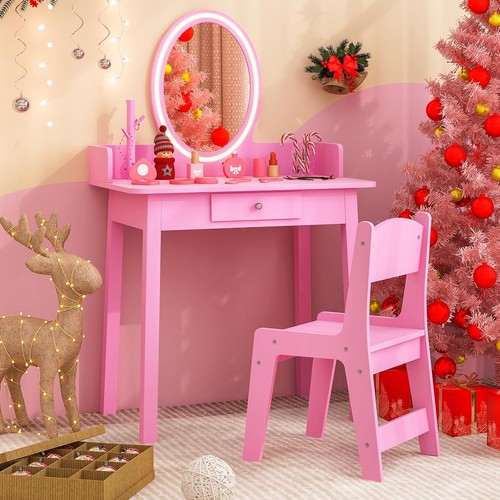 Girls vanity set mirror - set, and