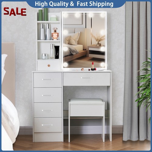 Vanity set with 10led lights - set,