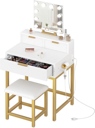 Makeup vanity desk - vanity,